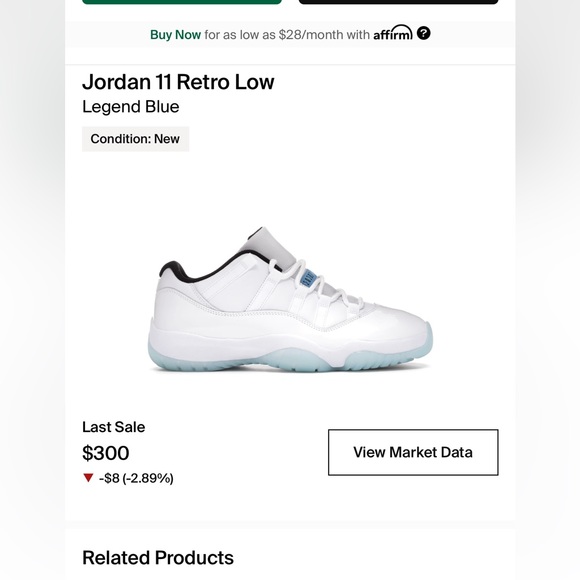 Jordan 11 retro Lows